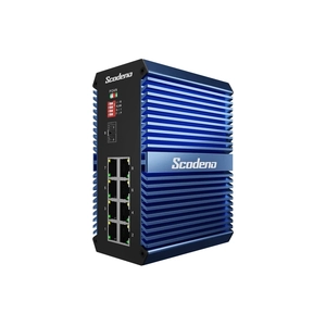 SIS65-1GX8GP-X Switch Công nghiệp Scodeno 9 cổng 1*1000 Base-X, 8*10/100/1000 Base-T PoE